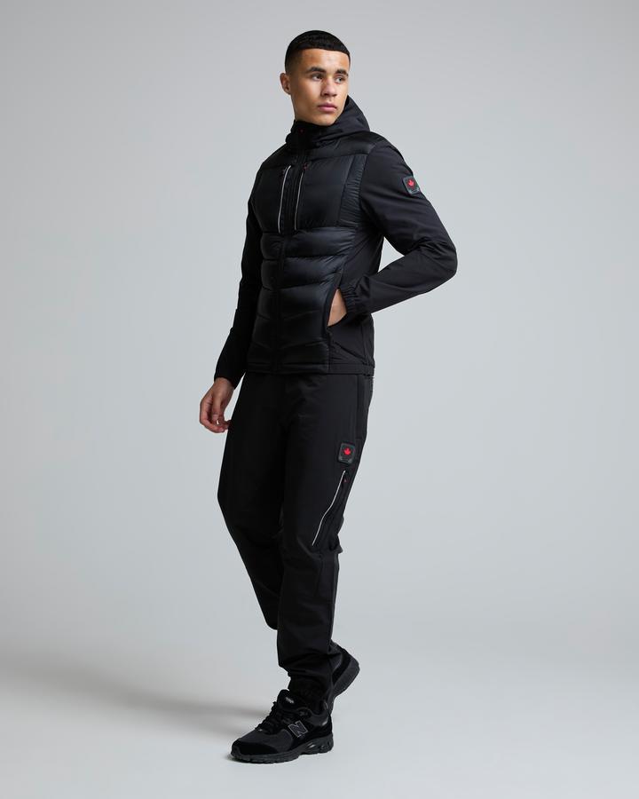 Zavetti Canada Arosio Hybrid Jogger | Jet Black | Footasylum
