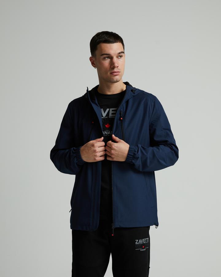 Zavetti Canada Temito Windbreaker Navy, Men's size: M, FootAsylum
