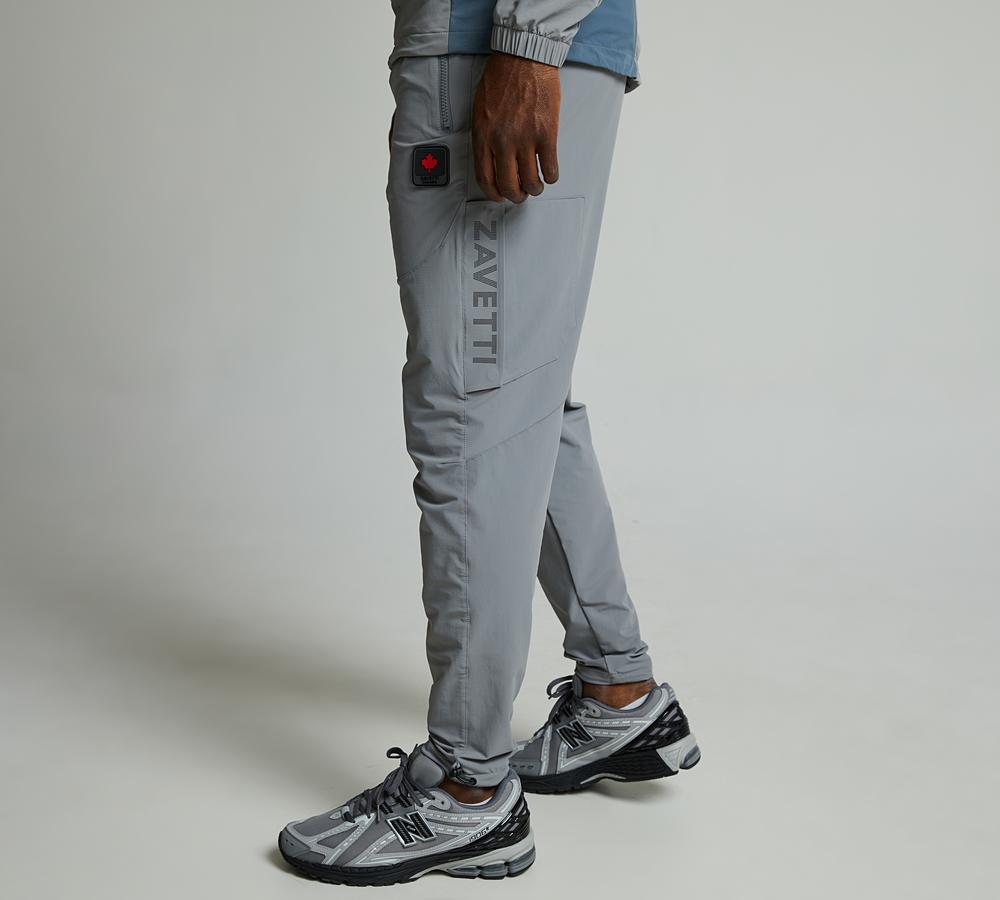 Zavetti Canada Vemaro Woven Pant Grey, Men's size: 2XL, FootAsylum