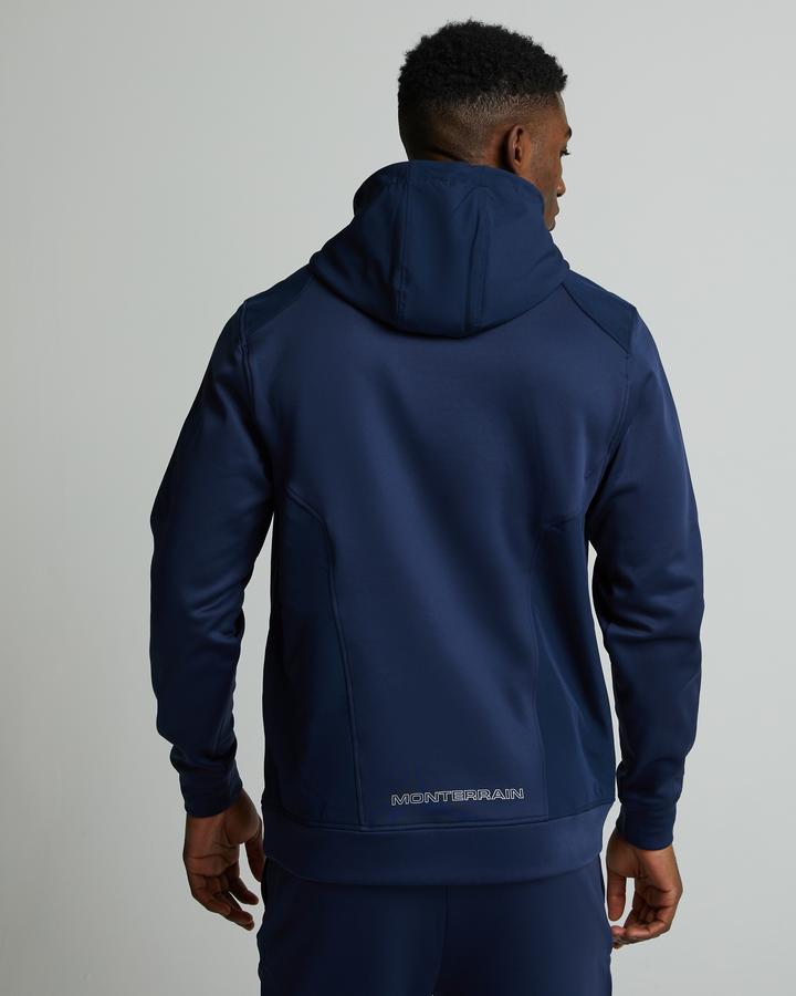Monterrain Speed 2.0 Poly Fleece Overhead Hoodie | Black Iris
