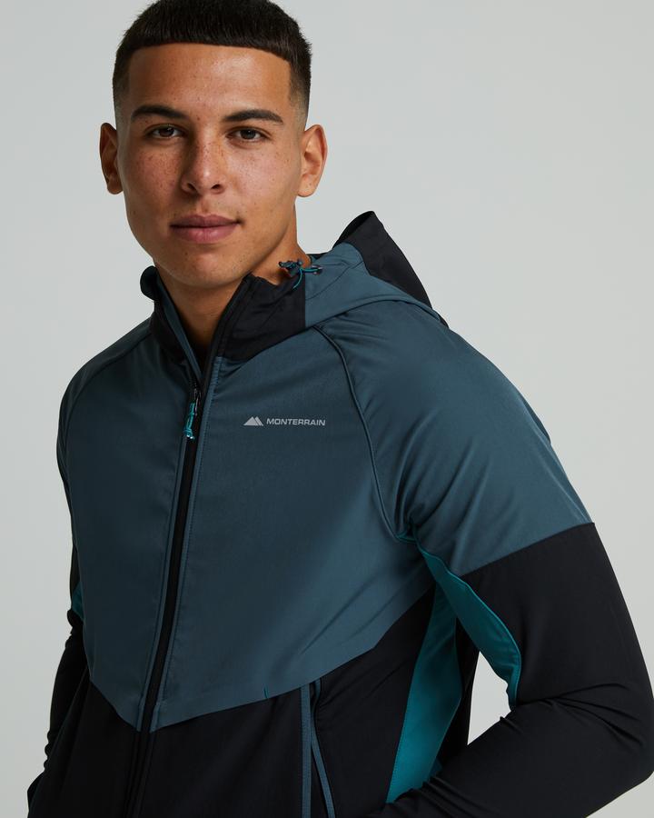 Monterrain Vault Woven Hoodie Black, Men's size: XS, FootAsylum