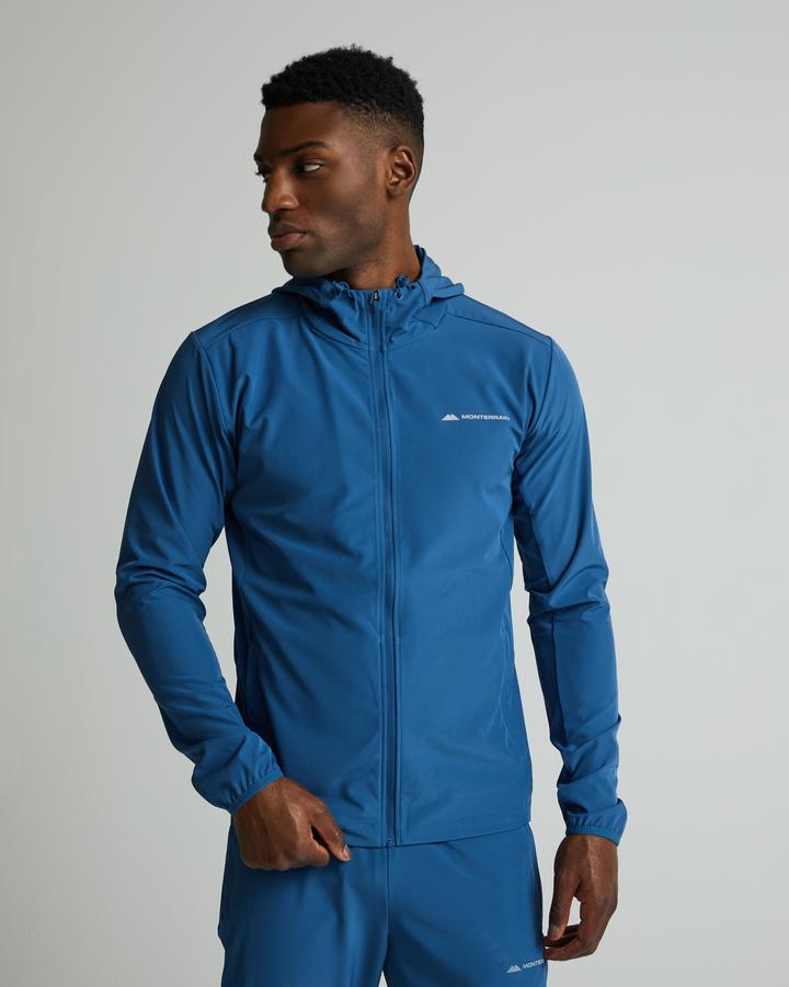 Monterrain Form Woven Running Jacket - Blue