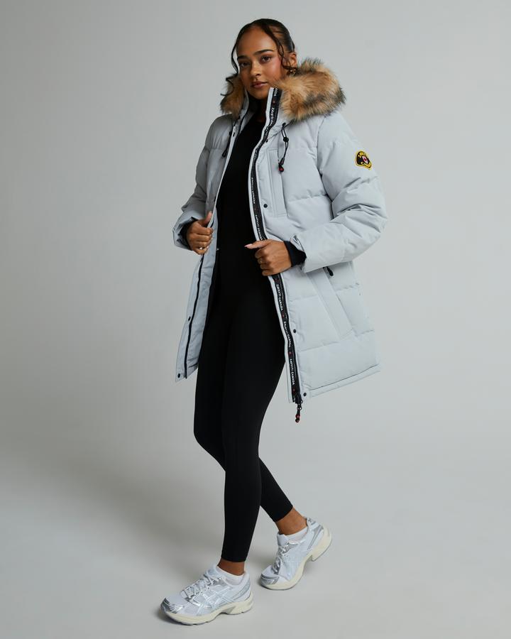 Zavetti Canada Womens Goshawa Puffer Parka Jacket | Microchip