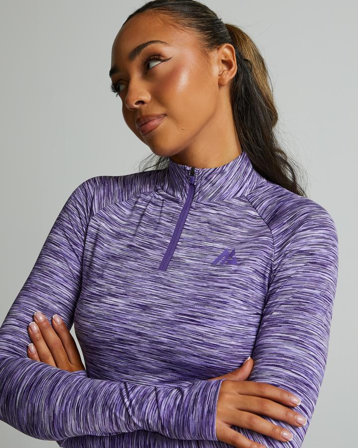 Montirex Womens Trail 2.0 Quarter Zip Top | Parma / Palazzo