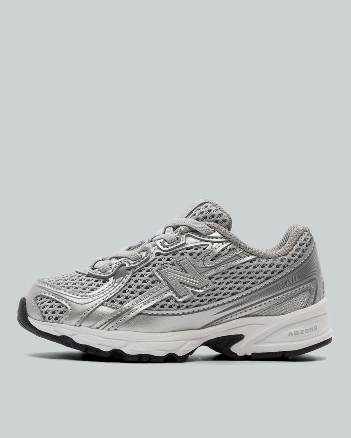 New Balance Nursery 740 Trainer Silver, Kids size: 3.5, FootAsylum