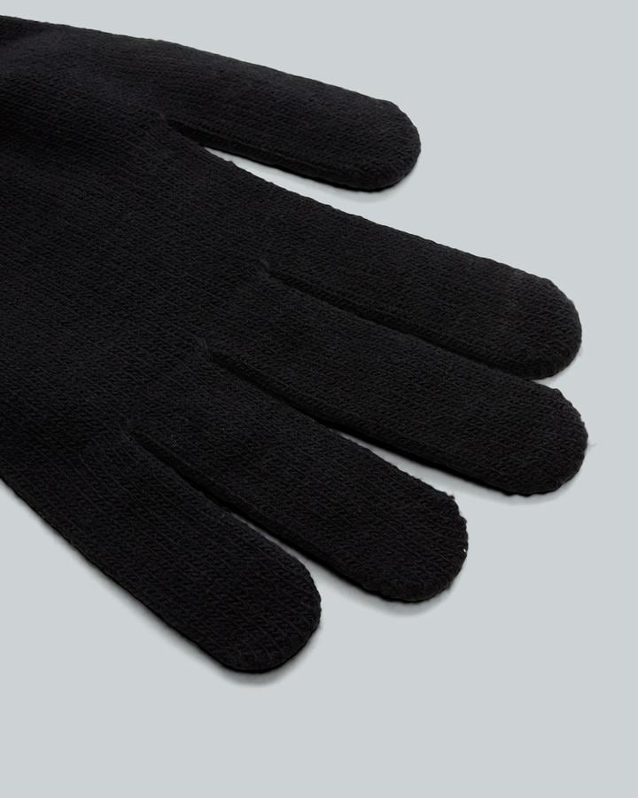 nike swoosh knit gloves