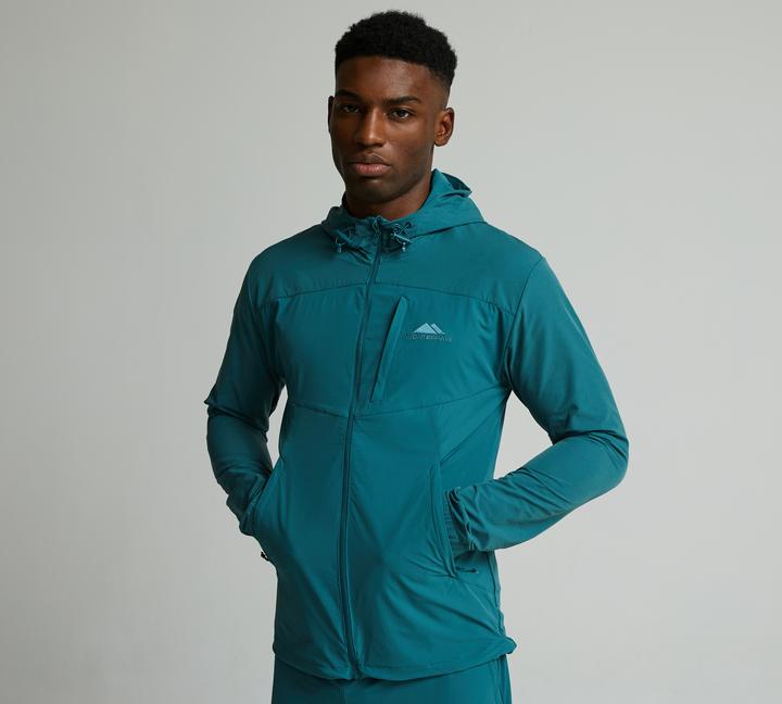 Monterrain Totality 2.0 Woven Running Hoodie - Green