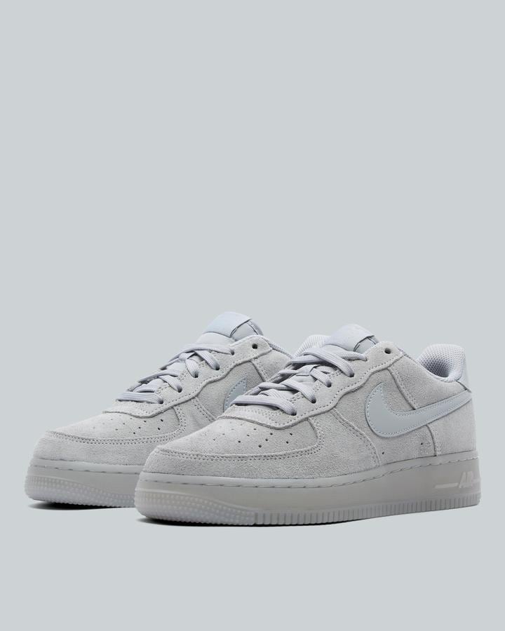 nike air force junior grey
