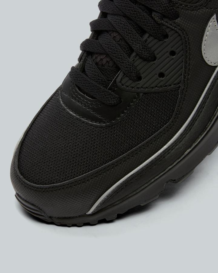 black nike air max 90s