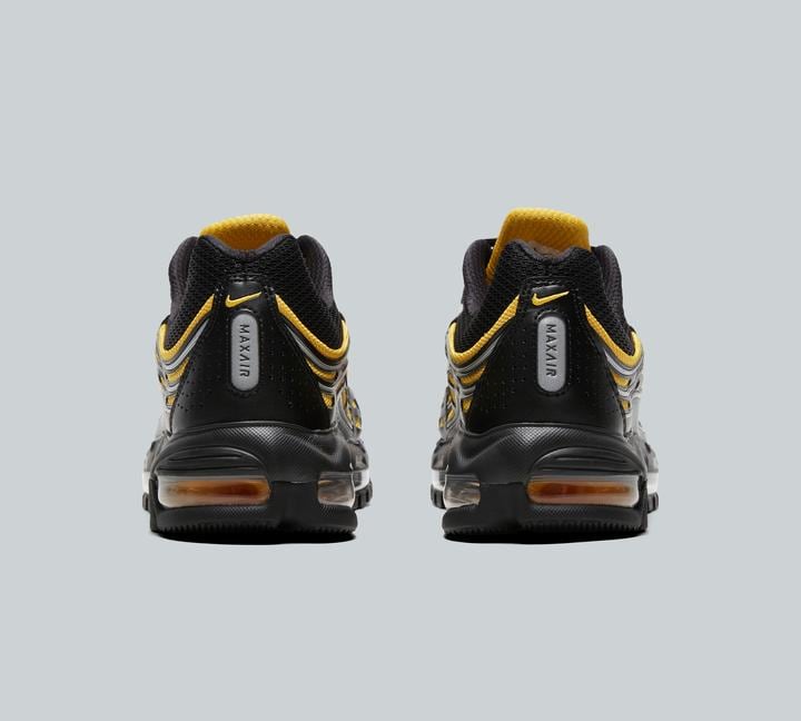 nike tuned 97 black orange
