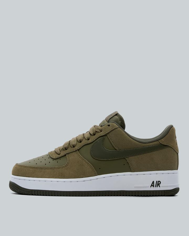 Nike Air Force 1 Low Trainer Green, Men's size: 7.5, FootAsylum