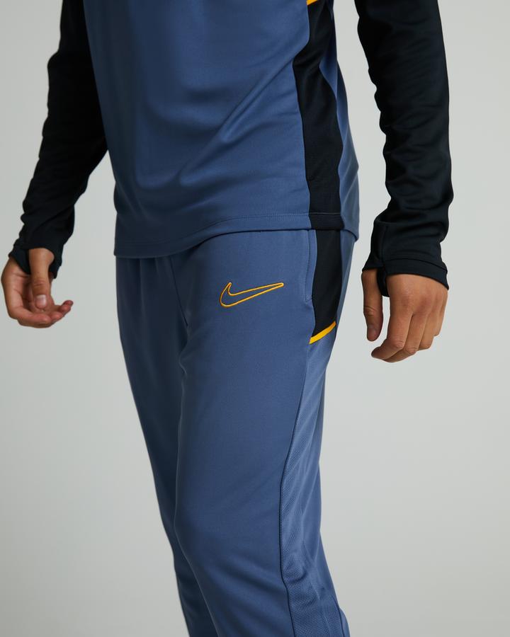 blue and yellow nike leggings
