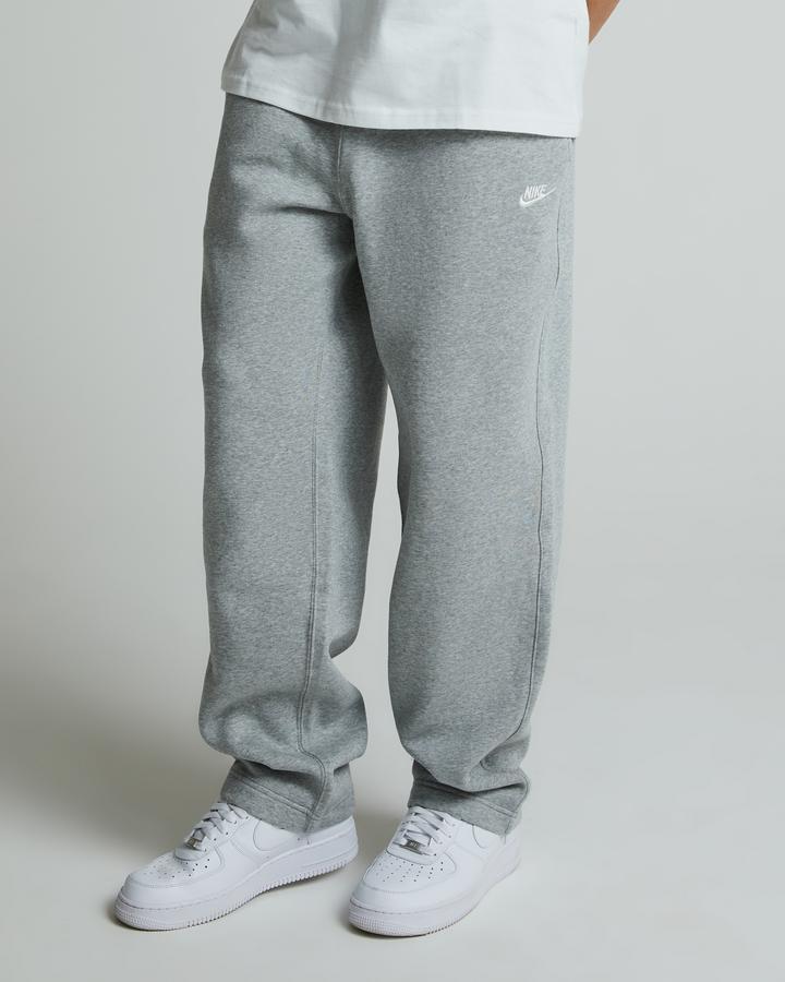 Nike Club Open Hem Fleece Jogger Grey, Men's size: L, FootAsylum