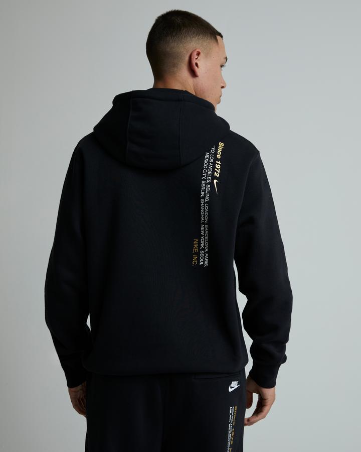 nike club reflective hbr overhead hoodie