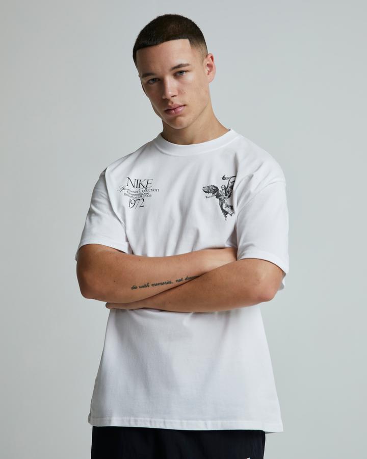Nike Victory Wings M90 T-Shirt | White | Footasylum