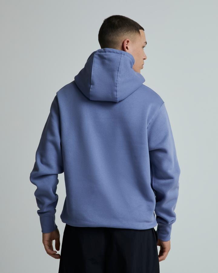 nike foundation overhead hoodie blue