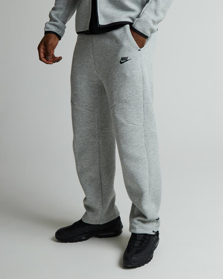 nike tech fleece grey and black bottoms
