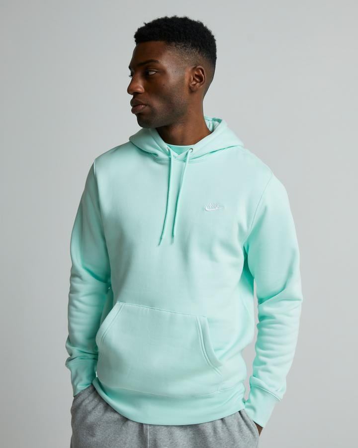 mint hoodie nike
