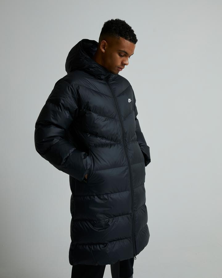 mens nike longline puffer jacket