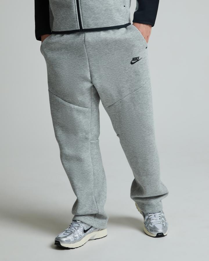 Nike Junior Tech Fleece Open Hem Pant Grey, Kids size: M/B, FootAsylum