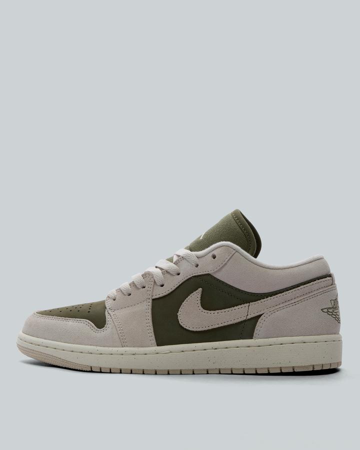 Jordan Air 1 Low Trainer Green, Men's size: 10, FootAsylum
