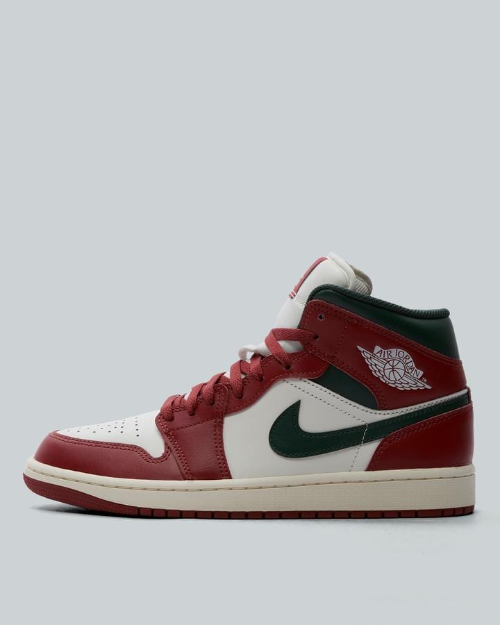Jordan Air 1 Mid Trainer White, Men's size: 7, FootAsylum