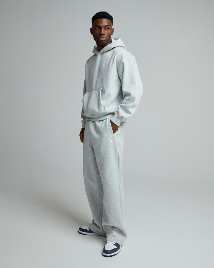 Jordan Brooklyn Oversized Open Hem Pant Grey, Men's size: XL, FootAsylum