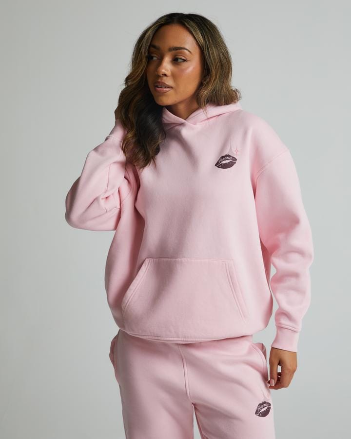 Forena Womens Collective Energy Overhead Hoodie | Rose Shadow
