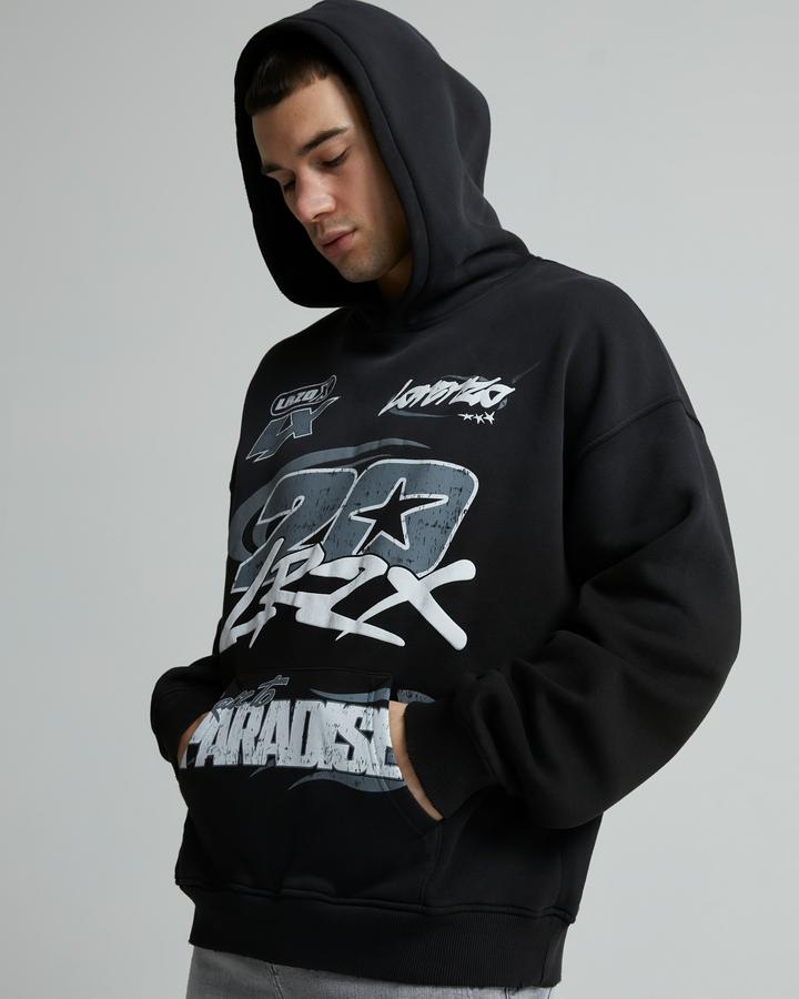 Lorenzo LRZX Hoodie | Black | Footasylum