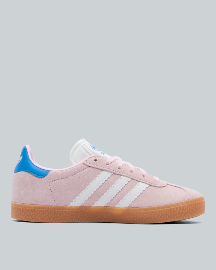 adidas Originals Infant Gazelle Trainer | Clear Pink / Footwear White /  Bluebird | Footasylum