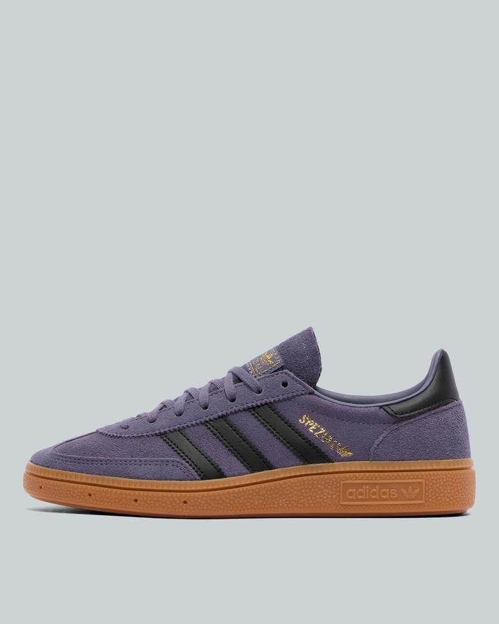 Adidas Originals Junior Handball Spezial Trainer Purple, Kids size: 4, FootAsylum