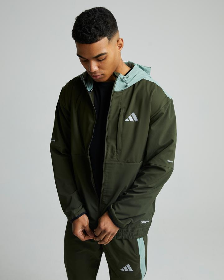Adidas Climawarm Jacket Green, Men's size: XS, FootAsylum