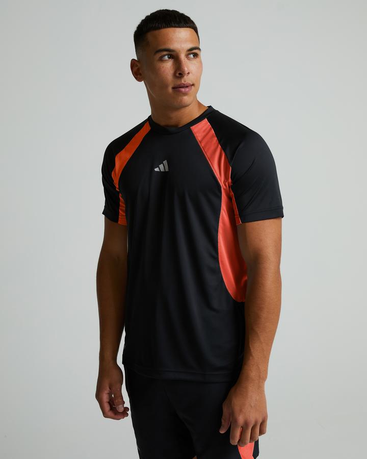 adidas Climacool Tech T-Shirt | Black / Eascor | Footasylum