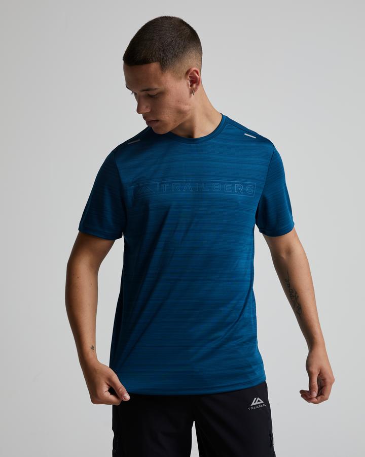 Trailberg Crest 2.0 T-Shirt Blue, Men's size: XXL, FootAsylum