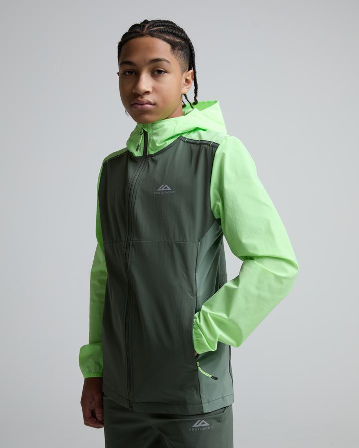 Trailberg Junior Triathlon 2.0 Hood Green, Kids size: S/B, FootAsylum