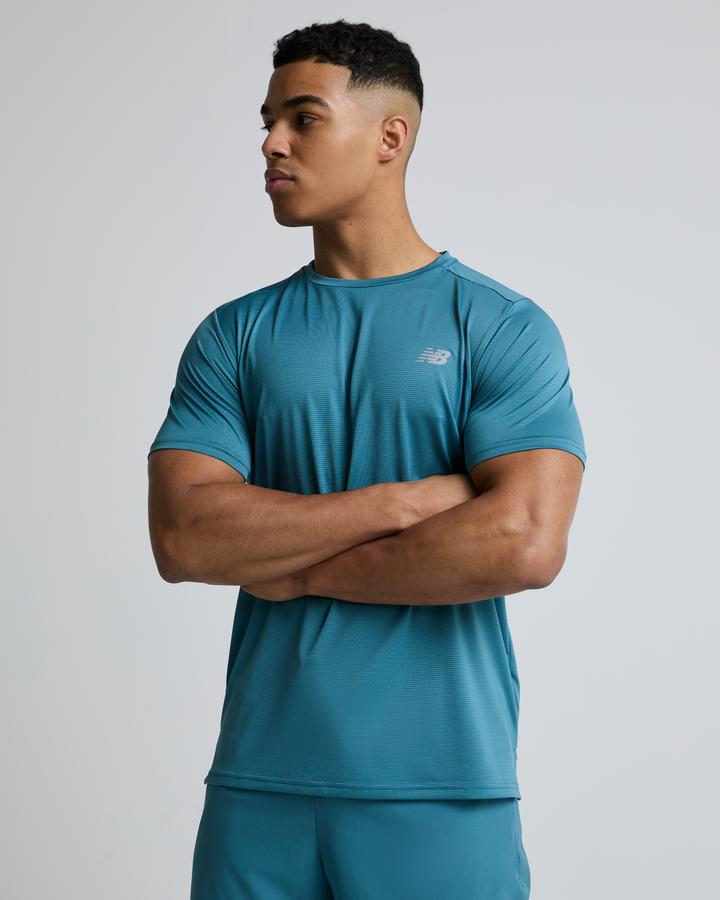 New Balance Run T-Shirt - Green