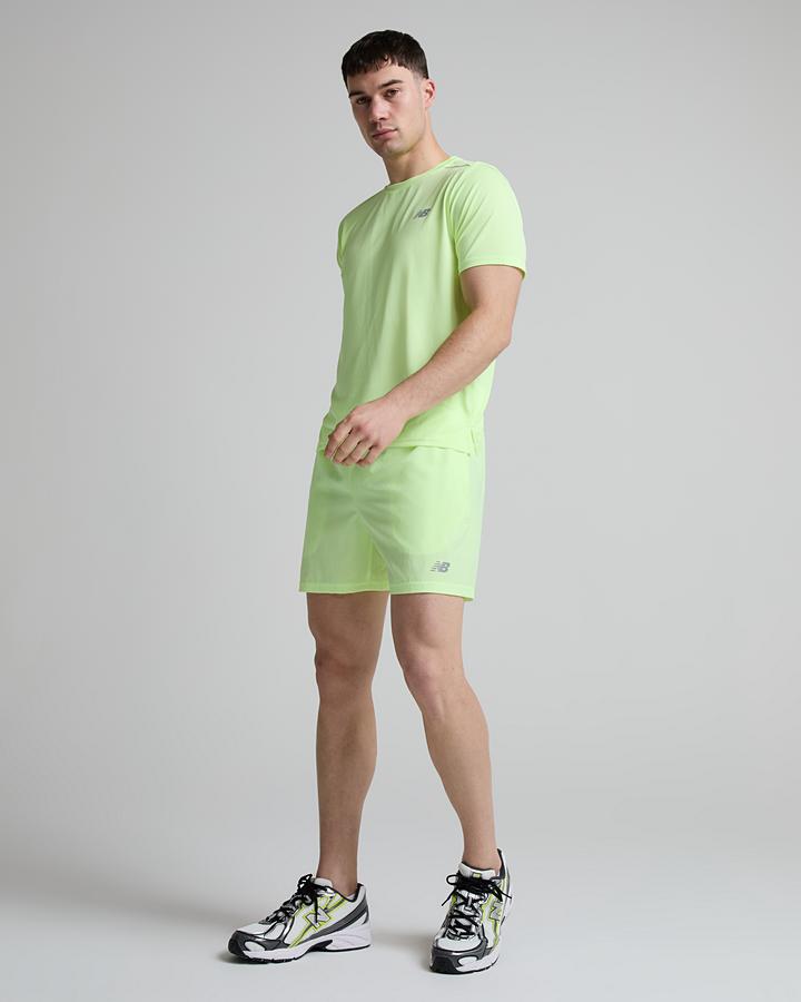 New Balance Sport Essentials 5 Inch Short Green, Men's size: 2XL, FootAsylum