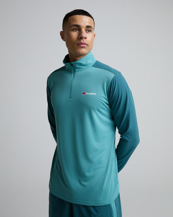 Berghaus AltTech Quarter Zip Top - Green