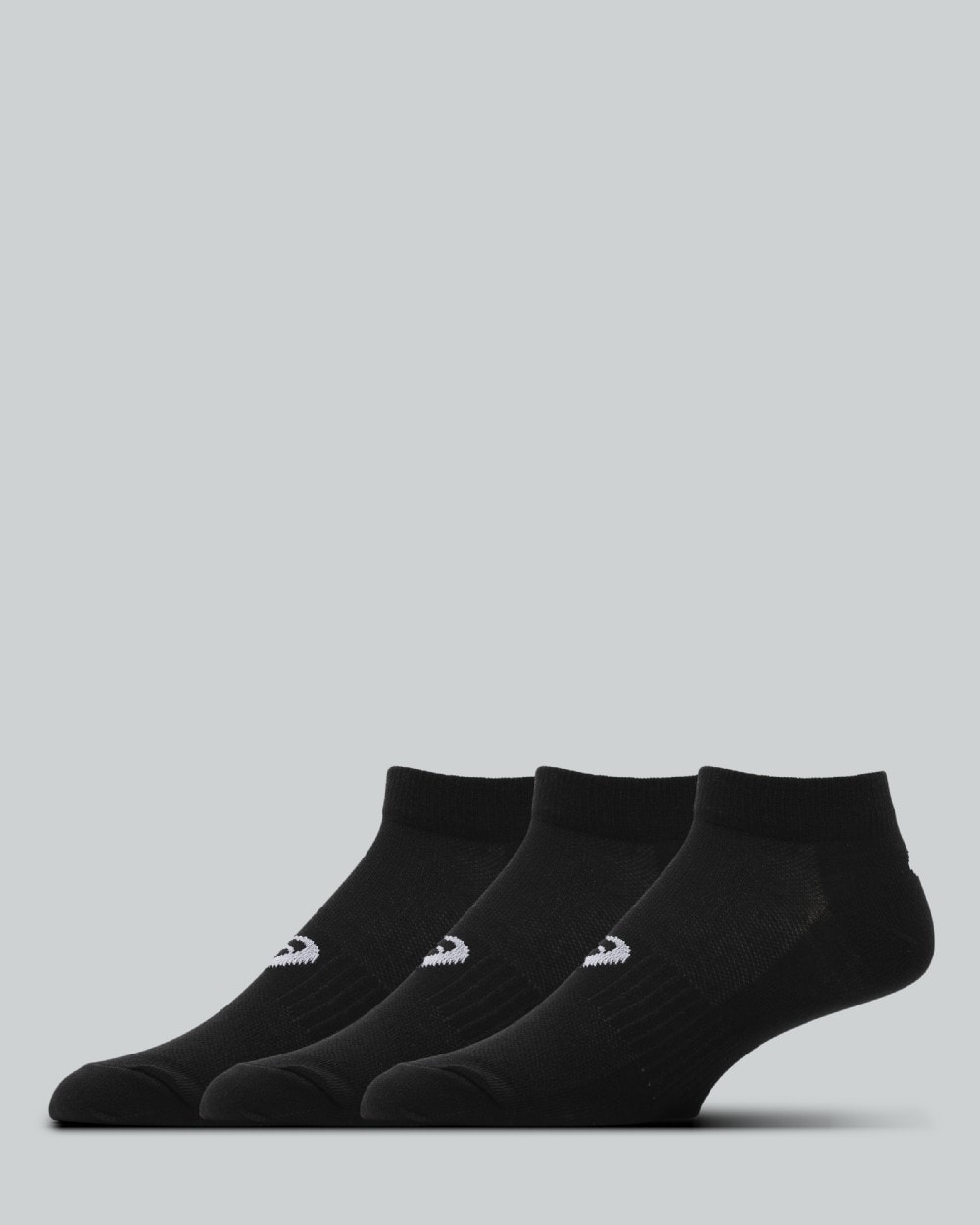 Asics 3 Pack Ankle Sock Black, Men's size: L, FootAsylum