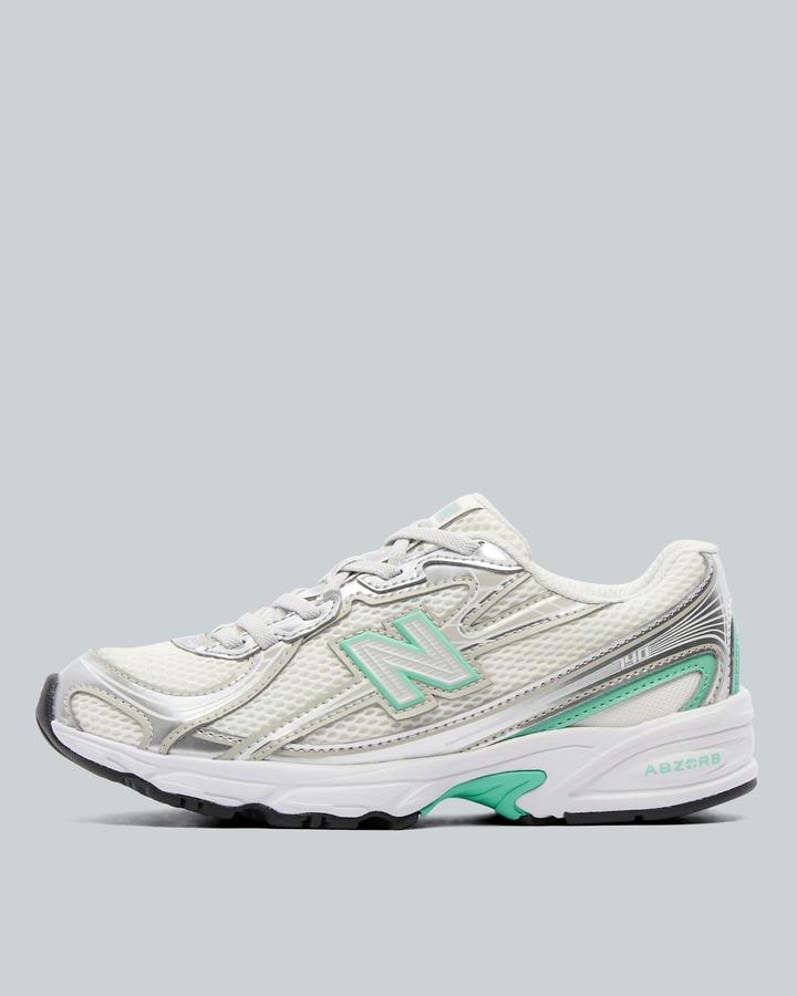 New Balance Infant 740 Trainer Silver, Kids size: 12, FootAsylum