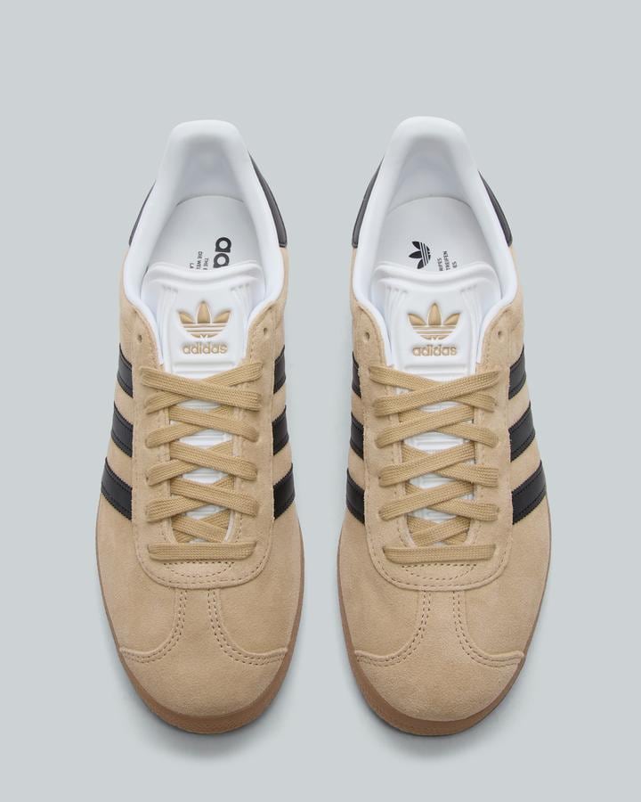 adidas Originals Gazelle Trainer | Magic Beige / Black / Gum | Footasylum