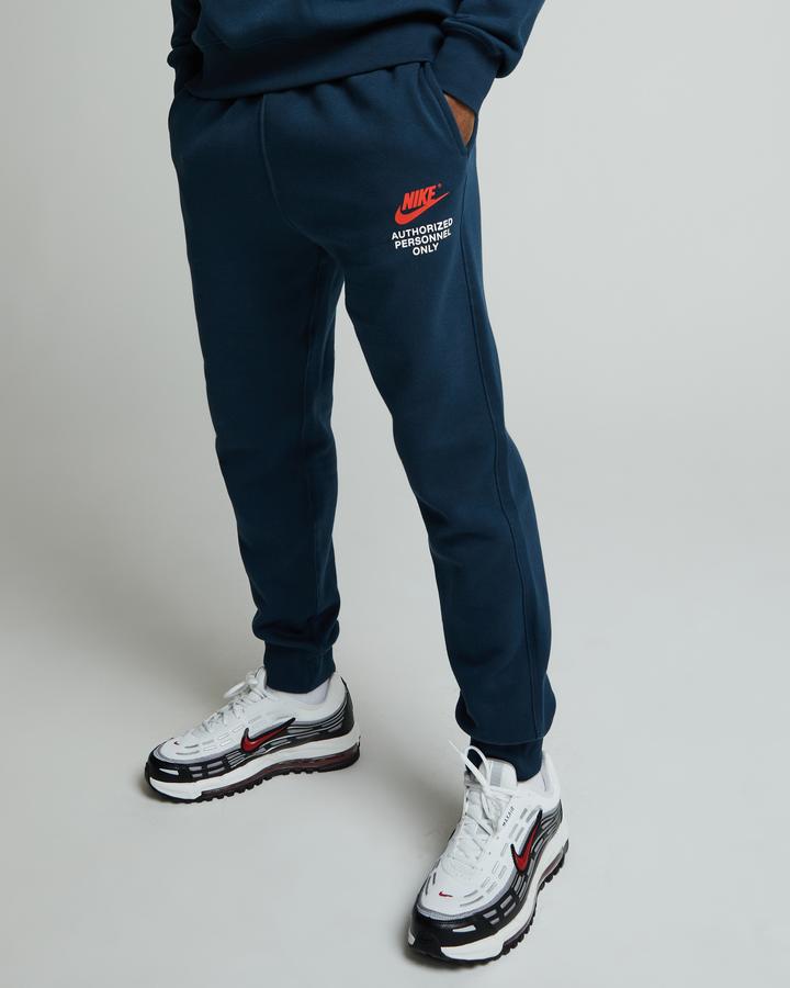 mens nike navy joggers