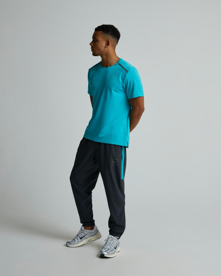 Nike Men's Blue Ns Miler T-Shirt - Green - Extra Large - Footasylum