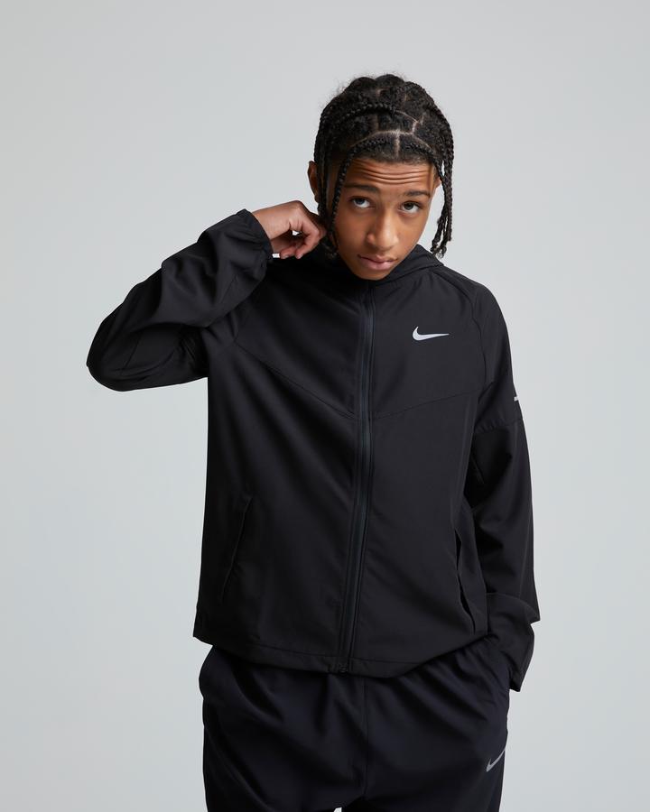 Nike Unisex Black Junior Repel Miler Jacket - S/B Kids - Footasylum