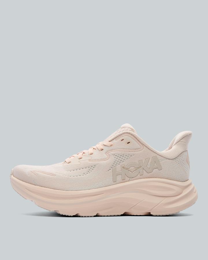 Hoka Womens Clifton 10 Trainer Beige, Women's size: 5, FootAsylum