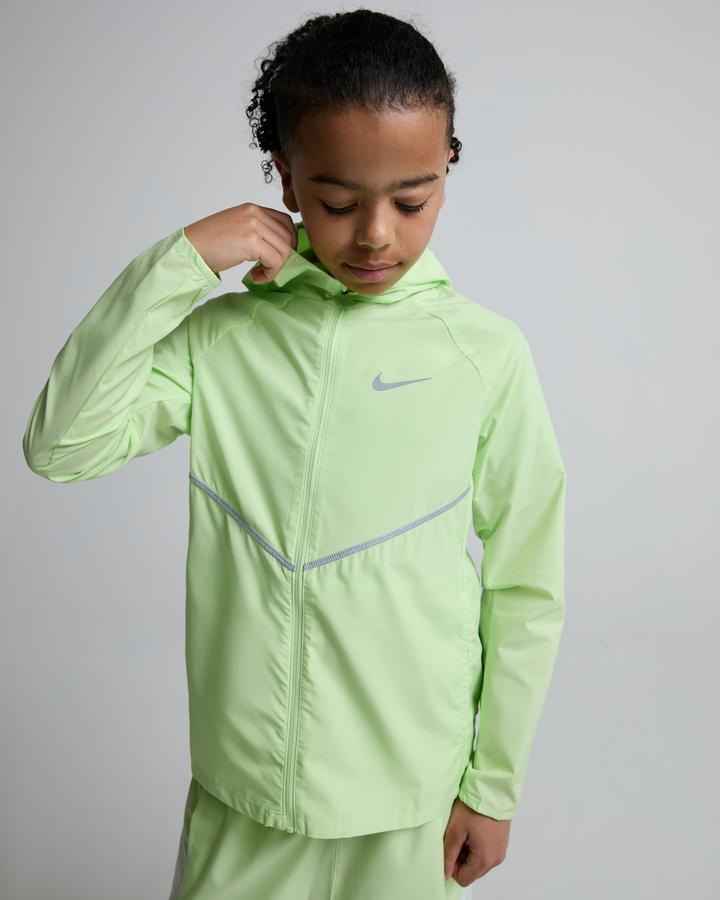 Nike Unisex Green Junior Repel Miler Jacket - Xl/B Kids - Footasylum
