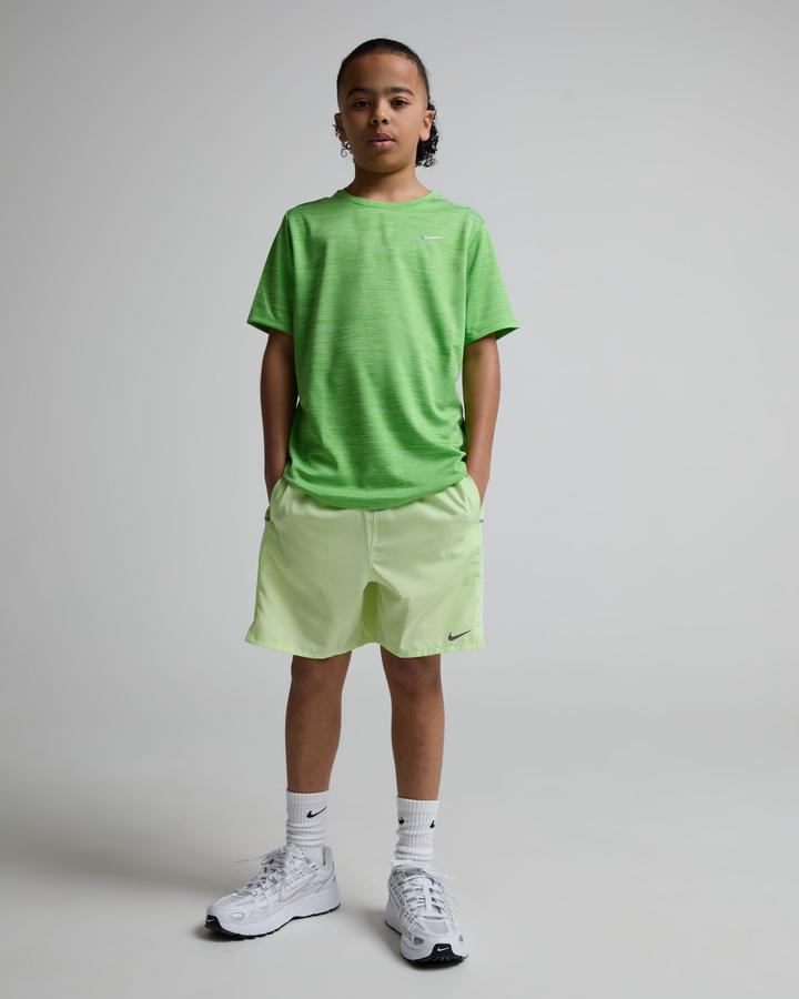Nike Junior Dri-Fit Miler T-Shirt Green, Kids size: XL/B, FootAsylum
