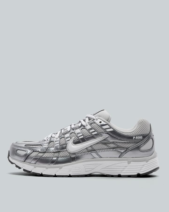 Nike Women's Grey P-6000 Trainer - Size 8 - Footasylum