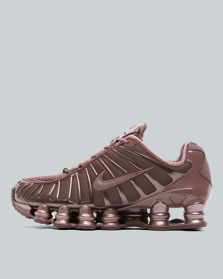 Nike Womens Shox Tl Trainer Brown, Women's size: 3.5, FootAsylum