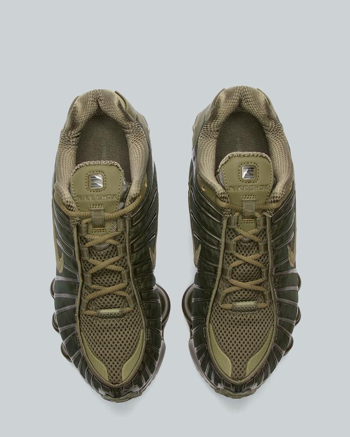 NIKE Women's Shox TL 【24cm 】　カーキ Nike Shox TL Women's Shoes. Nike ID